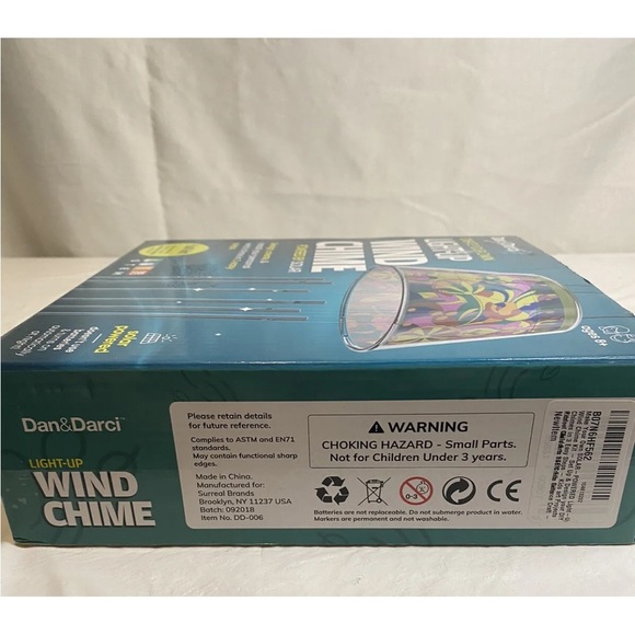 Dan And Darci Art Create Your Own Light Up Wind Chime Powered By Solar Full Kit - Picture 5 of 5